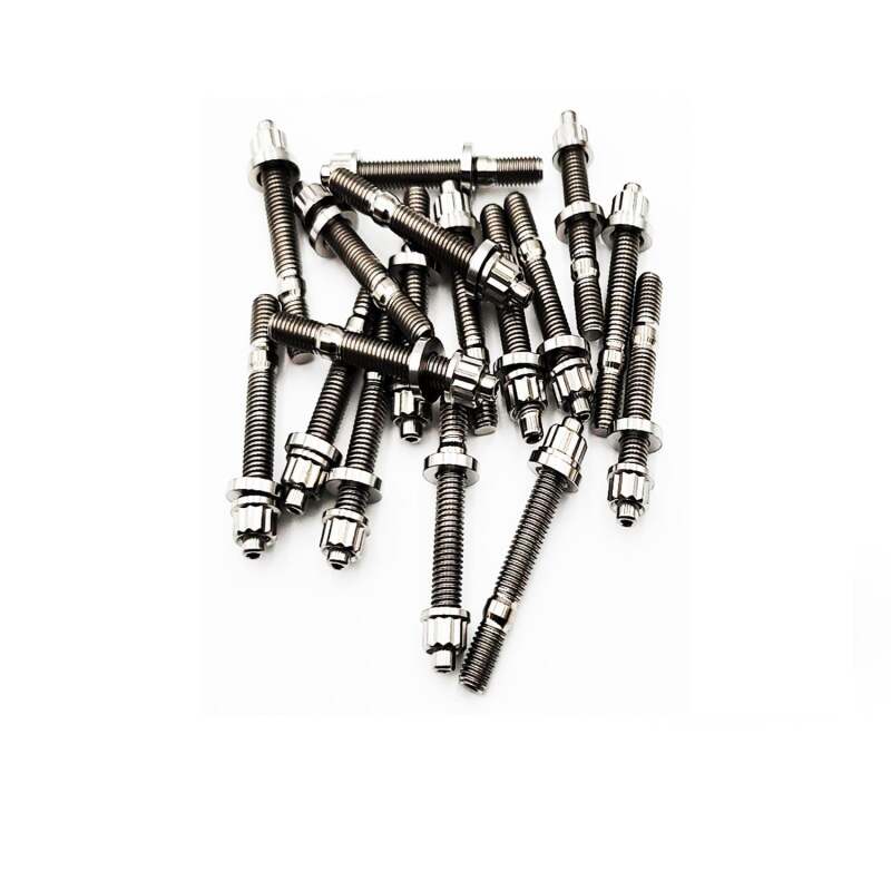 BLOX Racing Xtreme Titanium Studs M8x1.25x55mm 10 Piece Kit BXFL-00308-10-TI