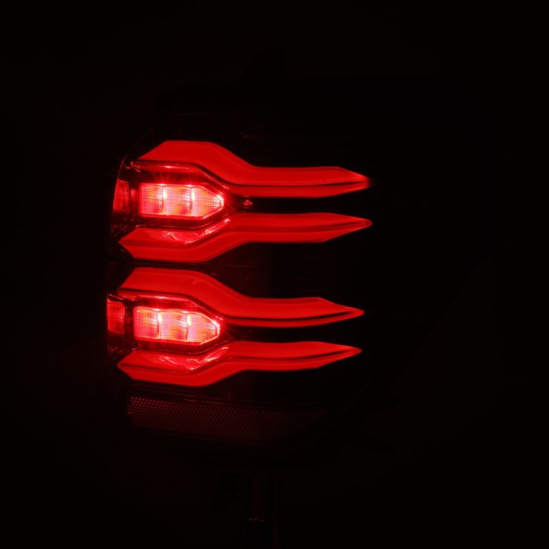 AlphaRex 10-21 Toyota 4Runner LUXX LED Taillights Alpha Blk w/Activ Light/Seq Signal 690030