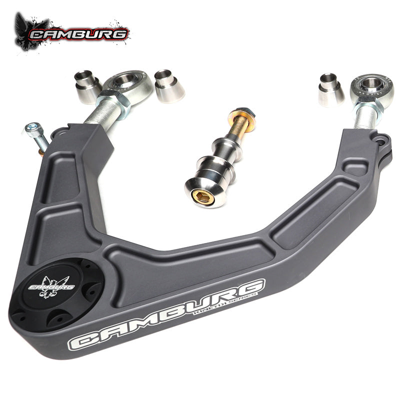 Camburg Ford Raptor 17-23 KINETIK V2 Performance Billet Uniball Upper Arms CAM-110233-GRY
