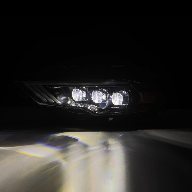 AlphaRex 18-22 Ford Mustang NOVA-Series LED Projector Headlights Alpha-Black 880257