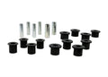 Whiteline 1999 Ford F-250 Spring - Eye Front/Rear And Shackle Bushing W73816