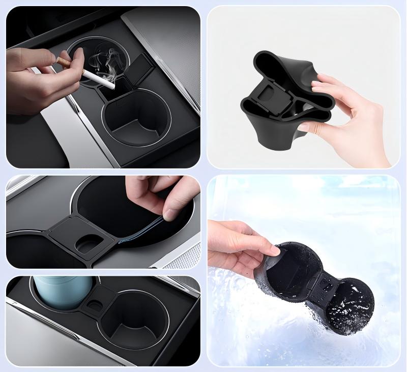 Cup Holder Slot Limiter for Tesla Model 3 Highland / New Model Y