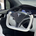 TESERY Custom Yoke Steering Wheel Replacement for Tesla Model X / S 2012-2020