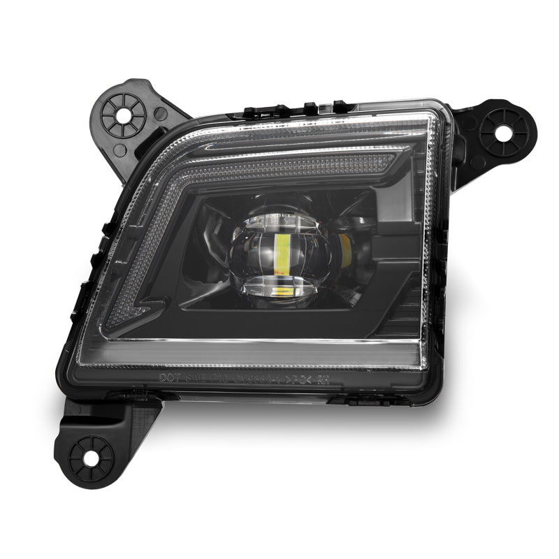 AlphaRex 19-23 Chevrolet Silverado 2500/3500HD DoubleTap Dual Color LED Projector Fog Lights 210017
