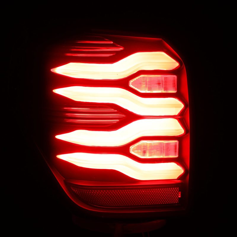 AlphaRex 10-21 Toyota 4Runner LUXX LED Taillights Blk w/Activ Light/Seq Signal 690040