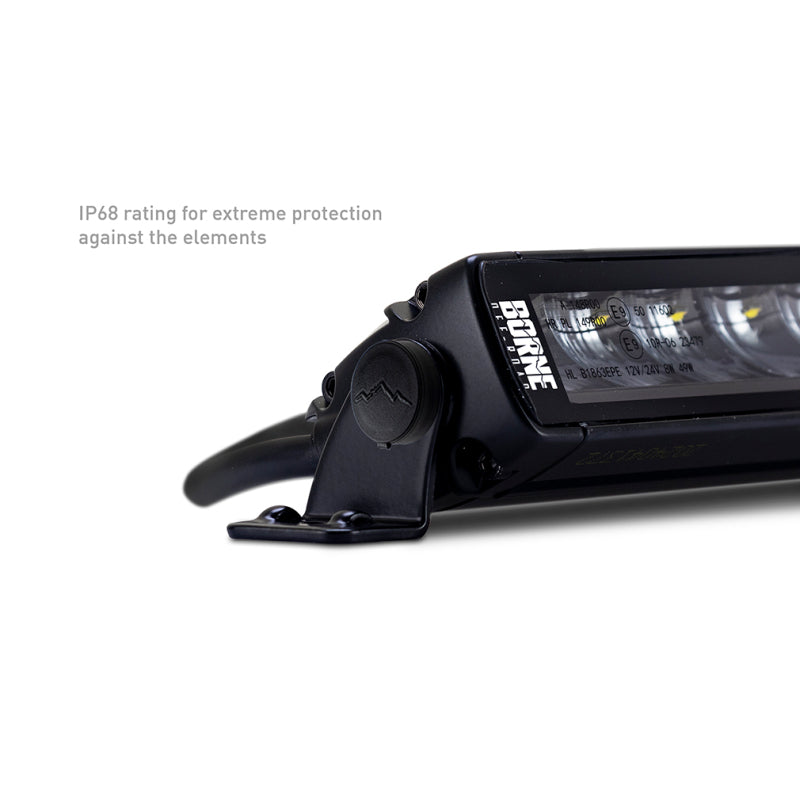 Borne Off-Road Light Bar Single Row Straight 50in BNLT-LB-SS50