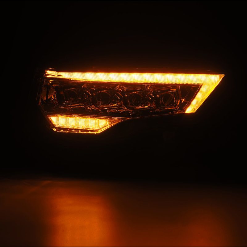 AlphaRex 14-22 Toyota 4Runner NOVA LED Proj Headlights Chrome w/ Activ Light/Seq Signal/DRL 880809