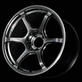 Advan RG-4 17x8.0 / +54 Offset / 5x114.3 / 73mm Bore / Racing Hyper Black and Ring YA47G54EHBR