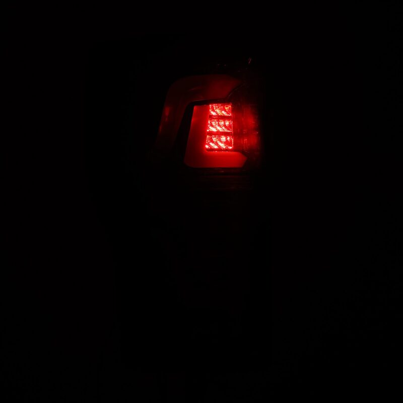 AlphaRex 17-19 Ford F250 Super Duty PRO-Series LED Tail Lights Red Smoke (w/o Blind Spot Sensor) 657020
