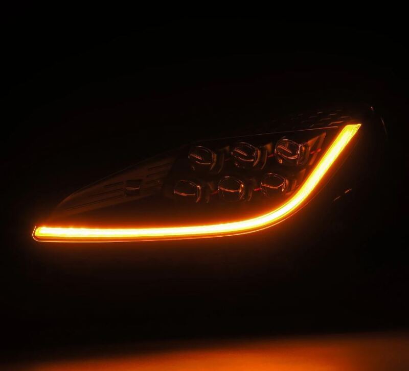 AlphaRex 21-23 Toyota GR86 / Subaru BRZ NOVA Series LED Projector Headlights - Black 880876