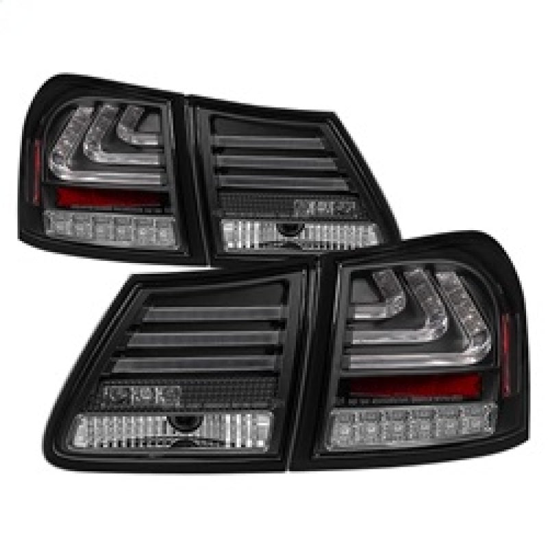 Spyder 07-11 Lexus GS 350 LED Tail Lights Black ALT-YD-LGS06-LED-BK 5082596