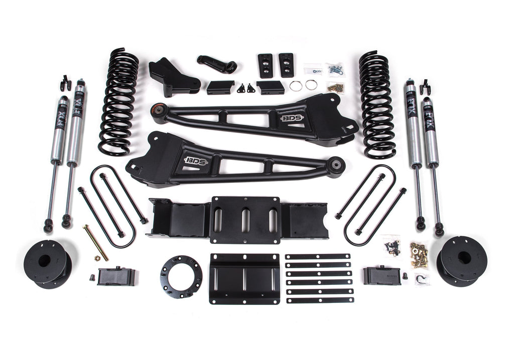 4 Inch Lift Kit w/ Radius Arm | Ram 3500 w/ Rear Air Ride (19-24) 4WD | Gas