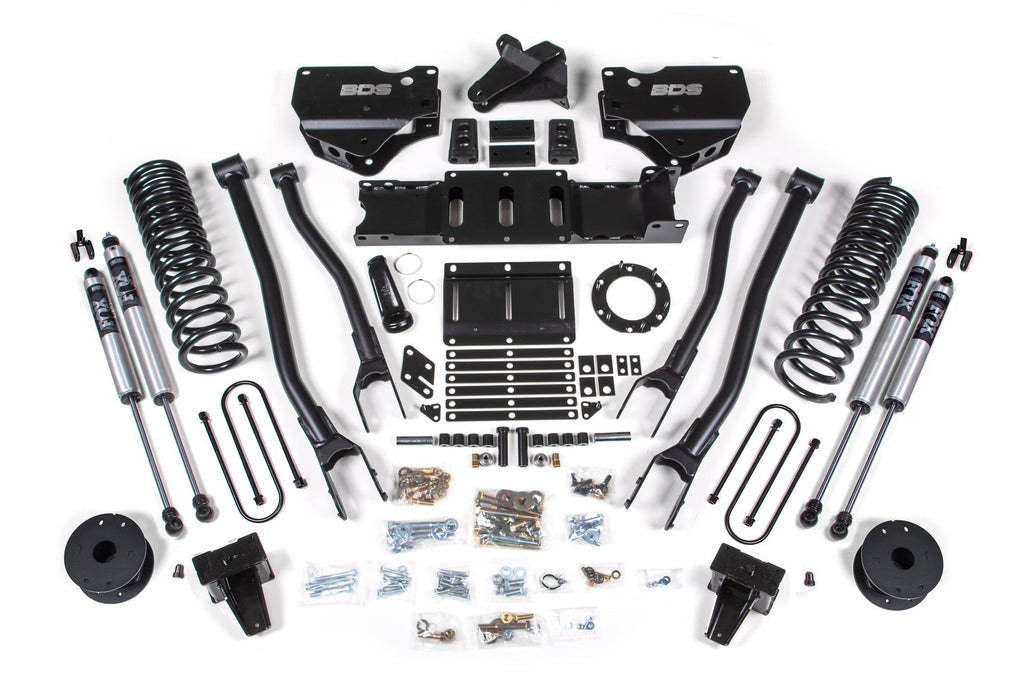 5.5 Inch Lift Kit w/ 4-Link | Ram 3500 w/ Rear Air Ride (19-24) 4WD | Gas