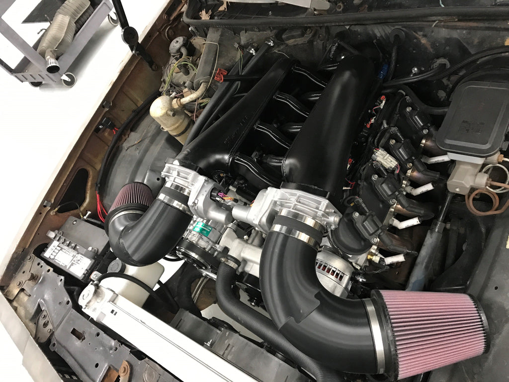 Sniper EFI Fabricated Intake Manifold Dual Plenum 92mm GM LS3/L92, and Fuel Rail Kit - Silver