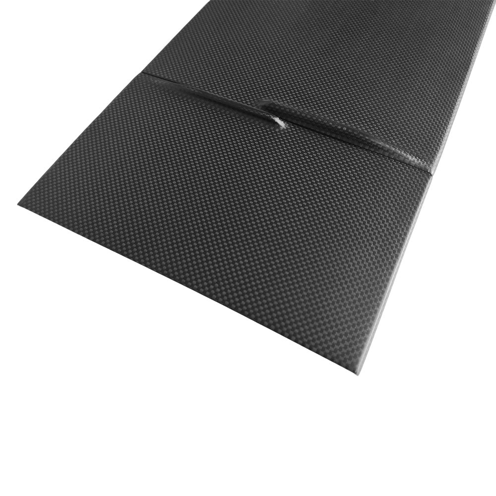 Dry Carbon Fiber Center Console Cover For Model Y Juniper / Model 3 Highland