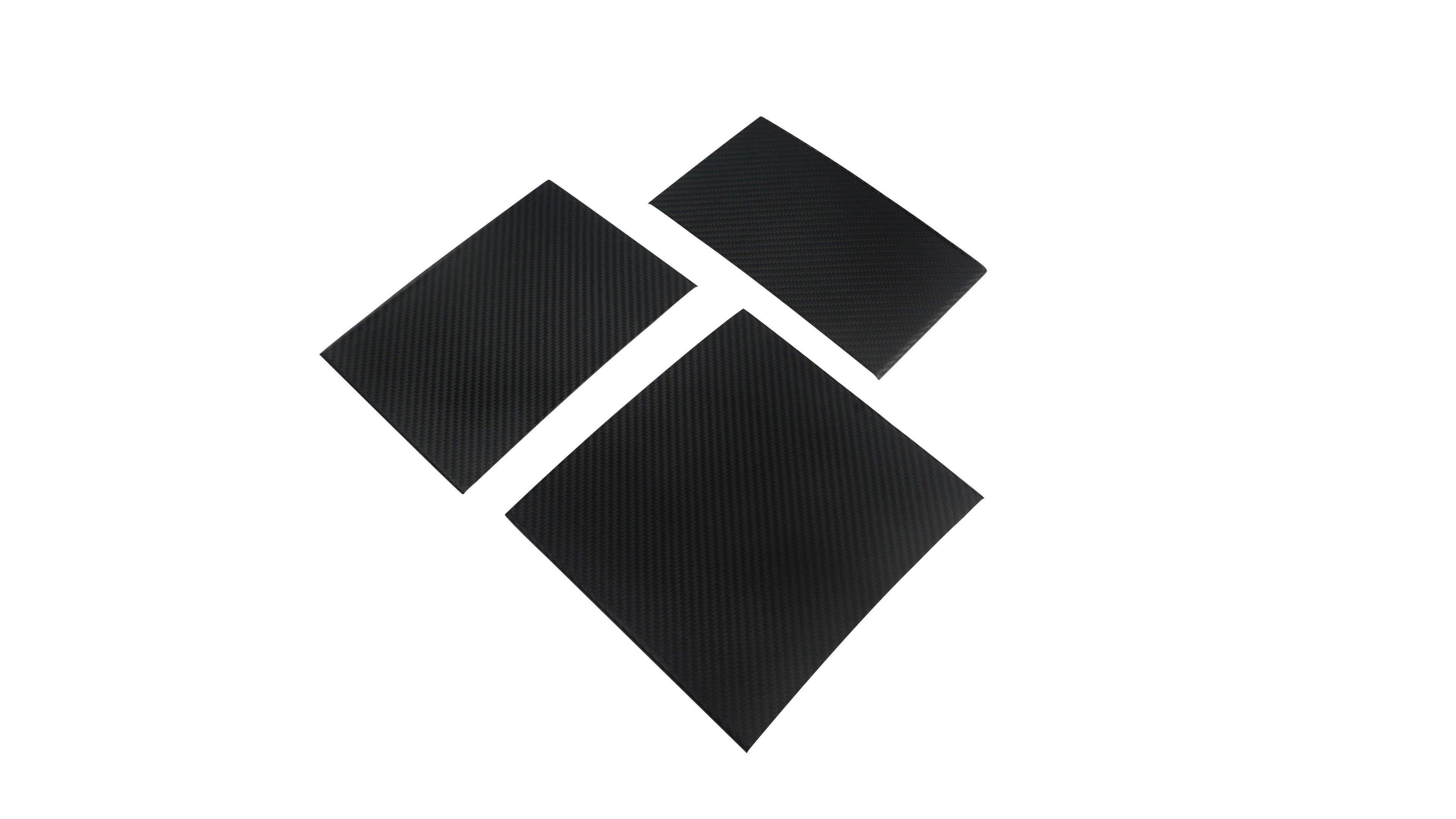 Dry Carbon Fiber Panel Console Wrap For Tesla New Model Y & Model 3 Highland