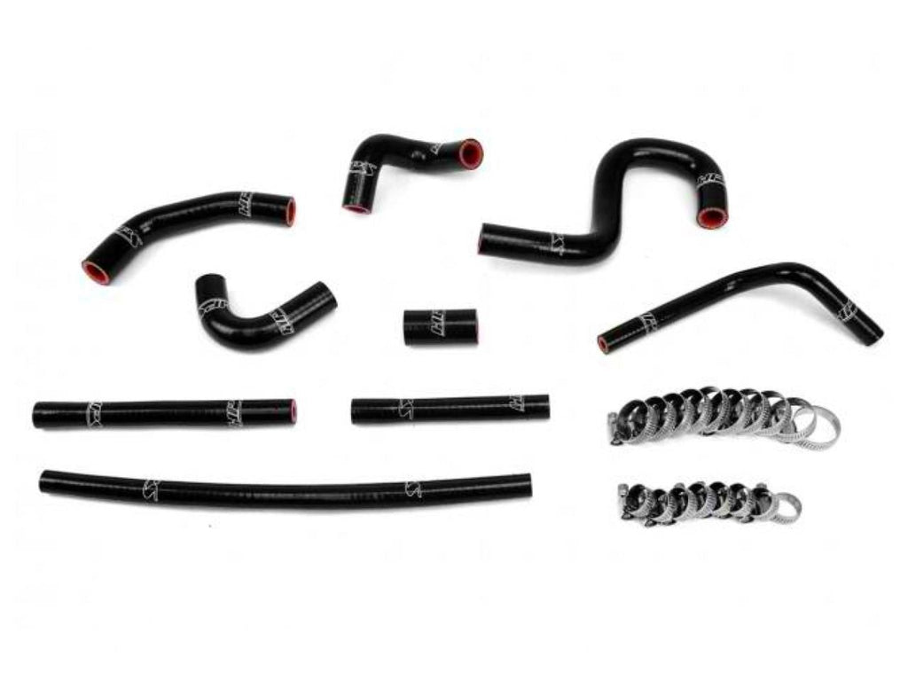 HPS Reinforced Black Silicone Heater Hose Kit Coolant Toyota 96-02 4Runner 3.4L V6 with rear heater