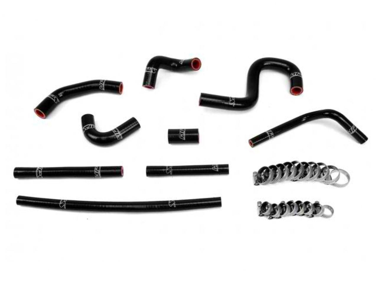 HPS Reinforced Black Silicone Heater Hose Kit Coolant Toyota 96-02 4Runner 3.4L V6 with rear heater