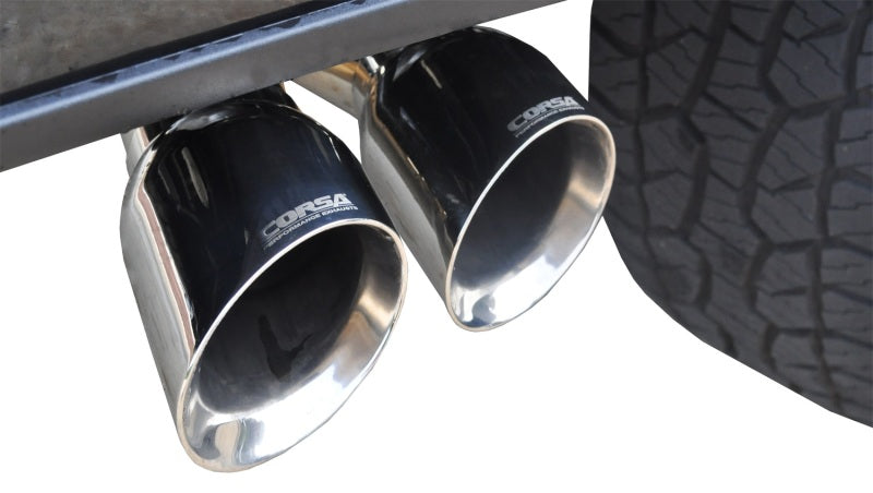 Corsa Performance 2015 Ford F-150 5.0L V8 156.8in Wheelbase 3in Resonator Delete Kit