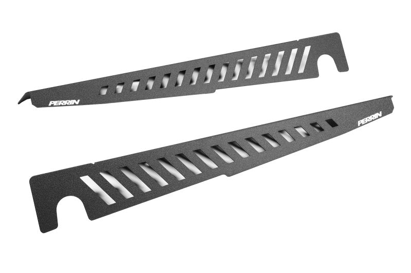 Perrin [22-25 WRX] Fender Shroud Set - Black | PSP-ENG-551BK