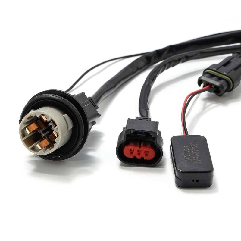 AlphaRex 13-18 Ram 1500 Wiring Adapter Stock Proj Headlight to AlphaRex Headlight Converters 810003