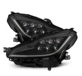 AlphaRex 21-23 Toyota GR86 / Subaru BRZ NOVA Series LED Projector Headlights - Black 880876