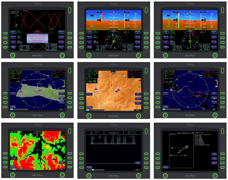 RSG Avidyne Entegra PFD/MFD Module