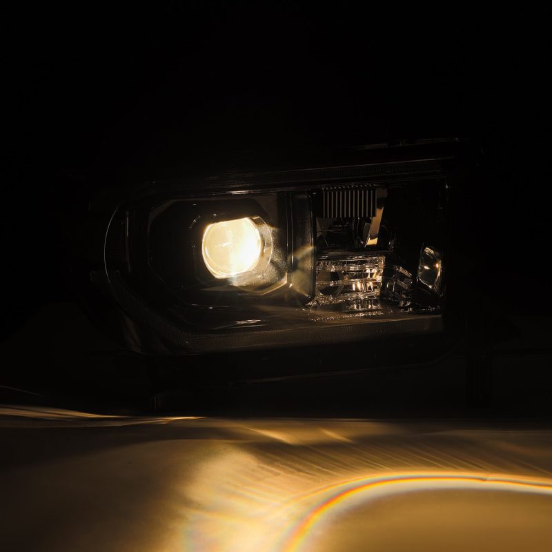 AlphaRex 07-13 Toyota Tundra/08-17 Toyota Sequoia G2 PRO-Series Projector Headlights Alpha-Black 880828