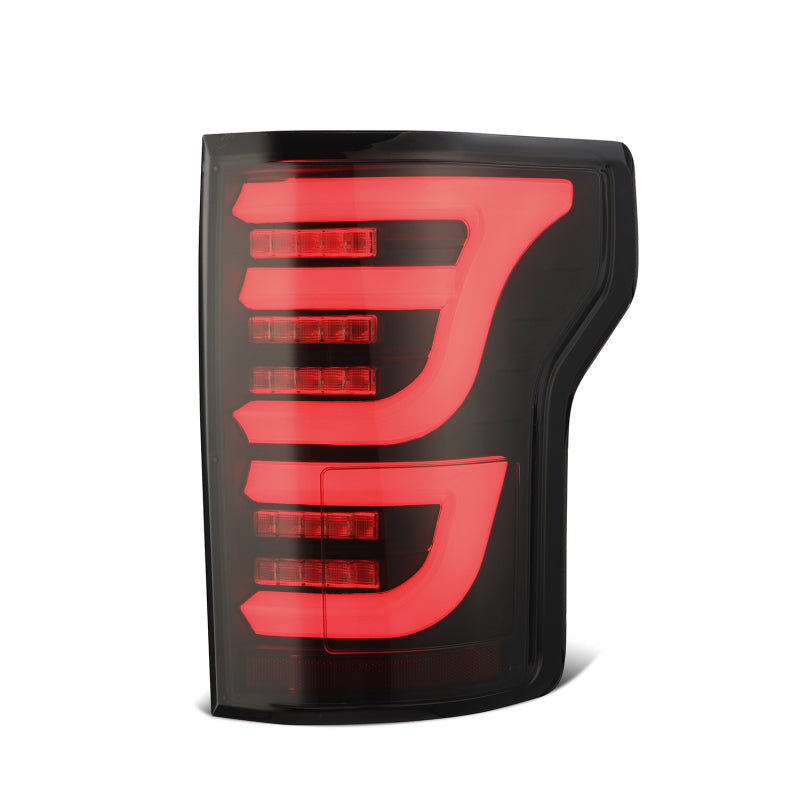 AlphaRex 15-20 Ford F150 Luxx-Series LED Tail Lights Alpha-Black 652040