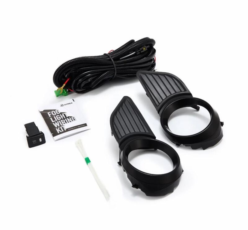 AlphaRex 11-16 Toyota Sienna Bezel & Wiring Kit (Does Not Include Fog Lights) 211007