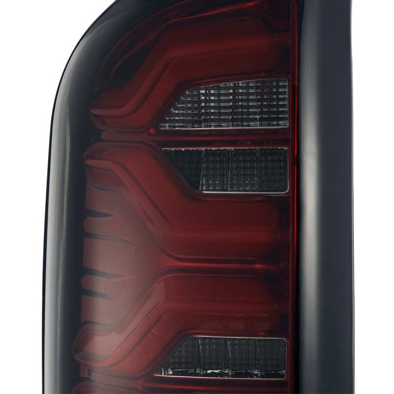 AlphaRex 16-20 Toyota Tacoma PRO-Series LED Tail Lights Red Smoke 680020