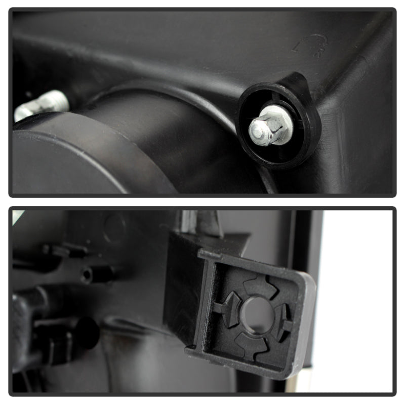 Spyder Ford F150 09-14 Projector Headlights Halogen Model- Light Bar DRL Blk PRO-YD-FF15009-LBDRL-BK 5077592