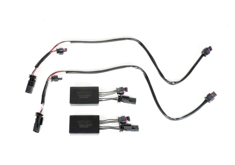 AlphaRex 17-23 Tesla Model 3/Y Stock Reflector Headlights to ARX Fog Lights Decoder Wiring Adapter 210081