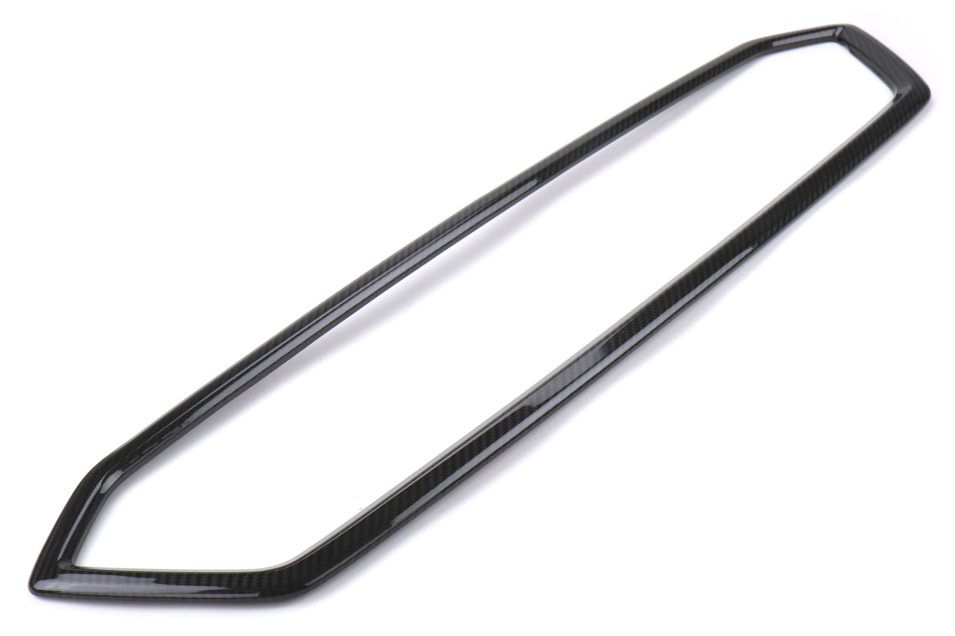 OLM LE Dry Carbon Fiber Grille Garnish (Outer) - 2018-2021 Subaru WRX / STI