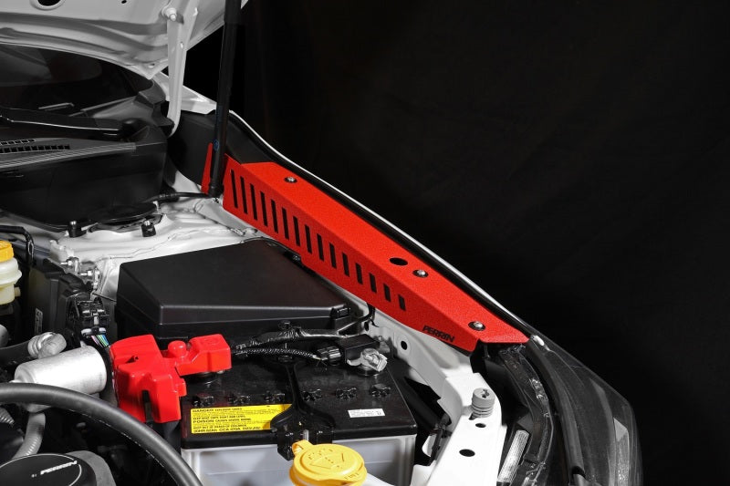 Perrin [22-25 WRX] Fender Shroud Set - Red | PSP-ENG-551RD