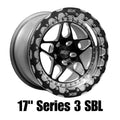 Belak Wheels Belak 17x10.5 / 8.25in BS / 6x135mm BP / Low Pad / Series 3 - Single Beadlock Wheel 17106135S38BS-SBL