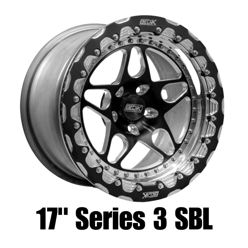 Belak Wheels Belak 17x10.5 / 8.25in BS / 6x135mm BP / Low Pad / Series 3 - Single Beadlock Wheel 17106135S38BS-SBL