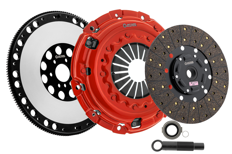 Action Clutch 18-21 Subaru WRX 2.0L (FA20DIT) Turbo AWD Stage 1 Clutch (1OS) w/Lightened Flywheel ACR-1816-FW