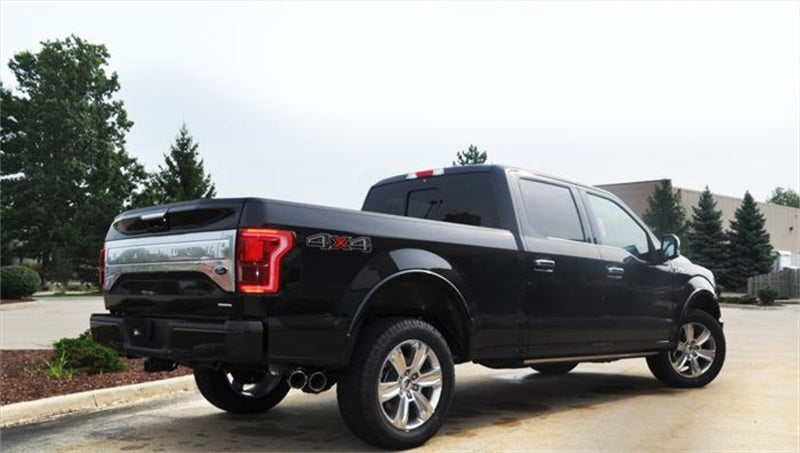 Corsa Performance 2015 Ford F-150 5.0L V8 (Super Crew Cab) Black Sport Single Side Dual