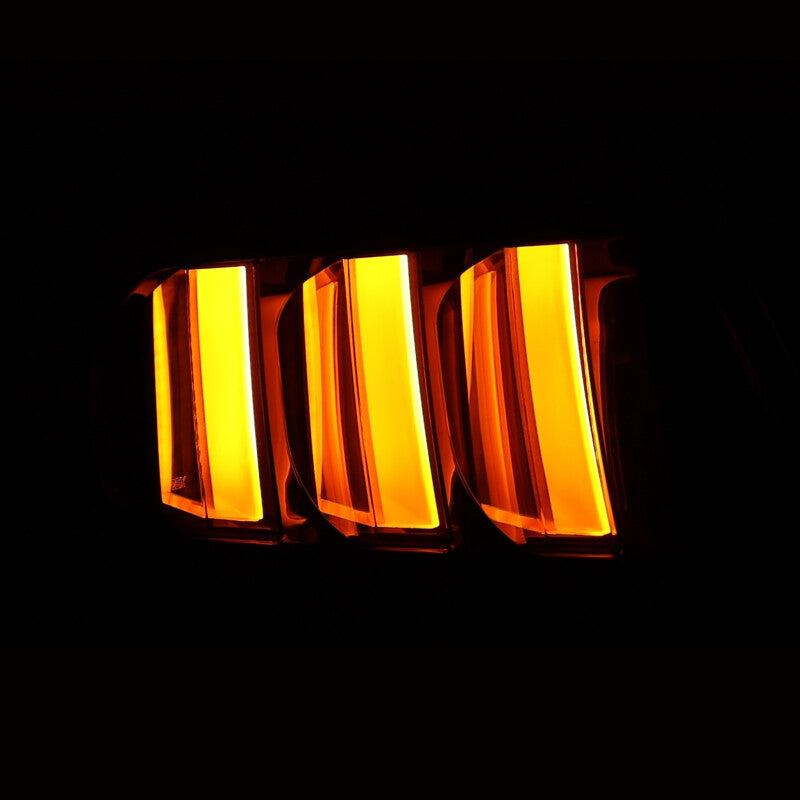 AlphaRex 15-23 Ford Mustang NOVA-Series Prismatic LED Tail Lights Alpha-Black 655010