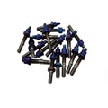 BLOX Racing Xtreme Titanium Intake/Exhaust Manifold Studs Burnt 65mm 7-Piece Kit BXFL-00309-7-TI-B