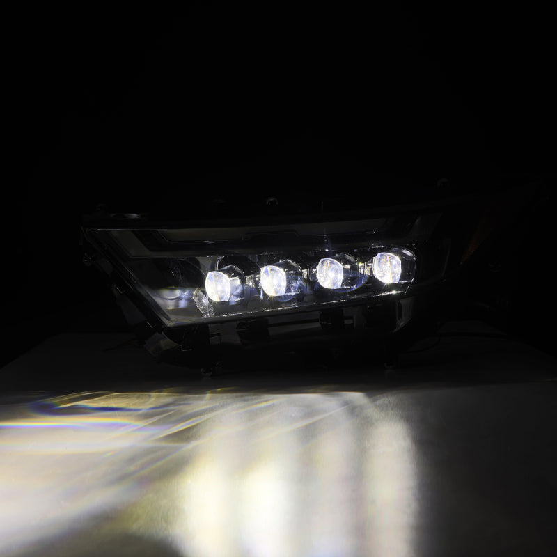 AlphaRex 19-23 Toyota RAV4 NOVA LED Projector Headlights Alpha-Black 880857