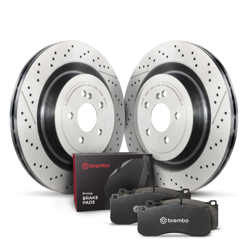 Brembo OE Rear Disc Brake Kit KT04491