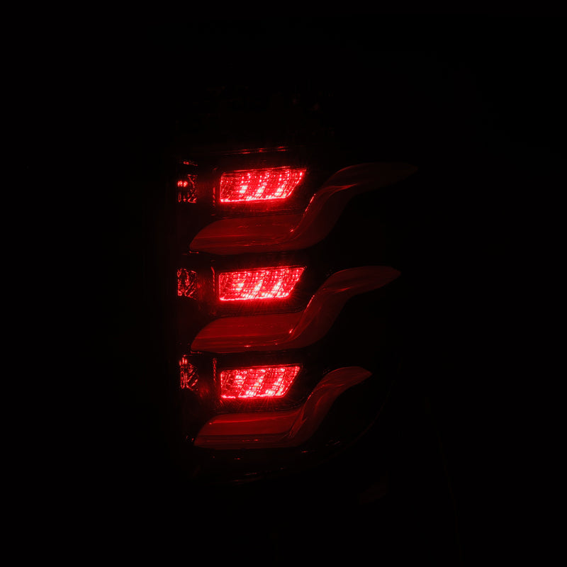 AlphaRex 11-15 Ford Explorer PRO-Series LED Tail Lights Jet Black 660010