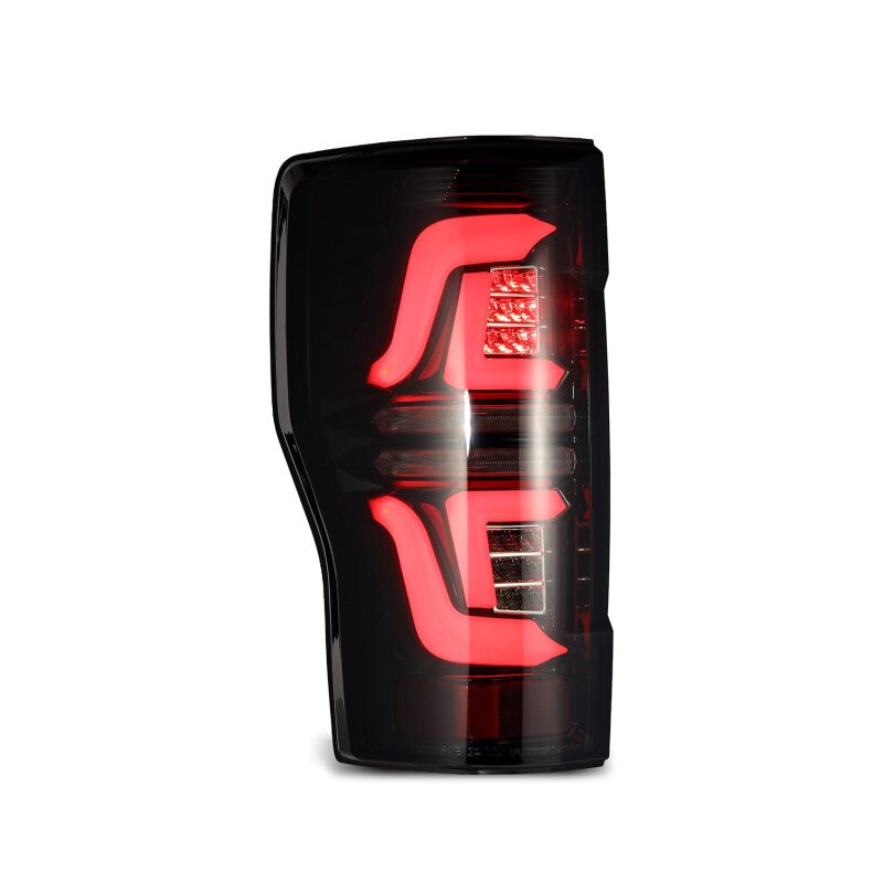 AlphaRex 17-19 Ford F250 Super Duty PRO-Series LED Tail Lights Red Smoke (w/o Blind Spot Sensor) 657020