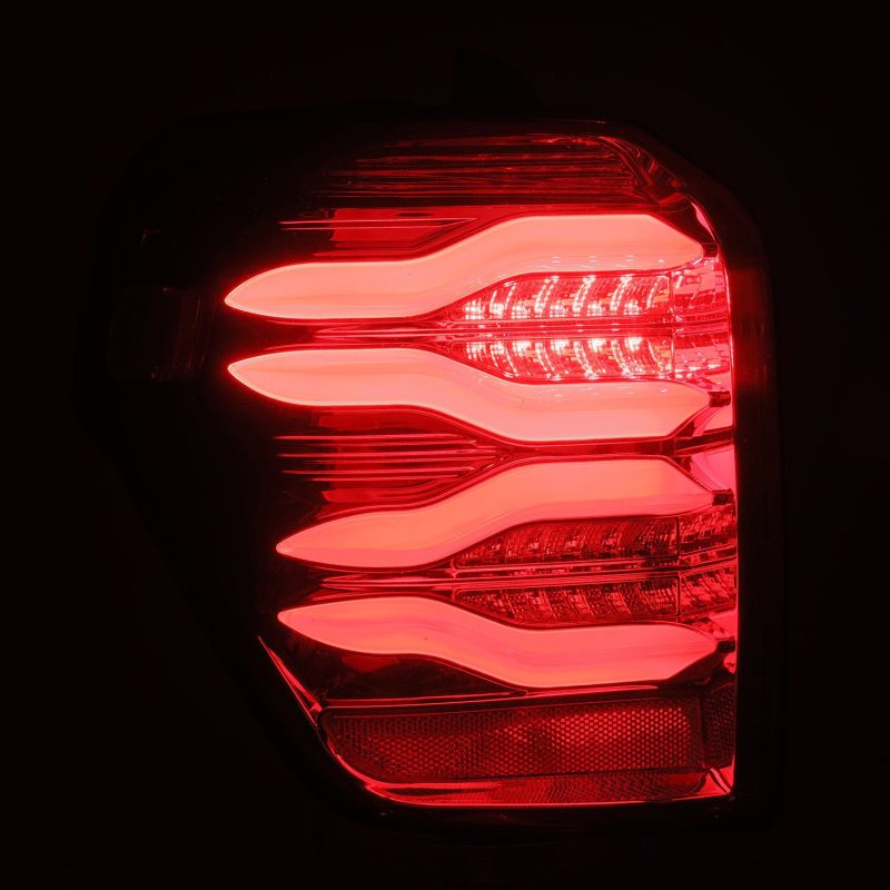 AlphaRex 10-21 Toyota 4Runner PRO-Series LED Tail Lights Red Smoke 690020