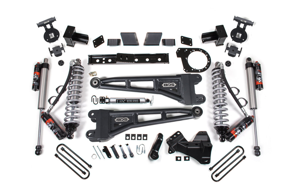 7 Inch Lift Kit w/ Radius Arm | FOX 2.5 Coil-Over Conversion - Performance Elite | Ford F350 Super Duty DRW (23-25) 4WD | Diesel