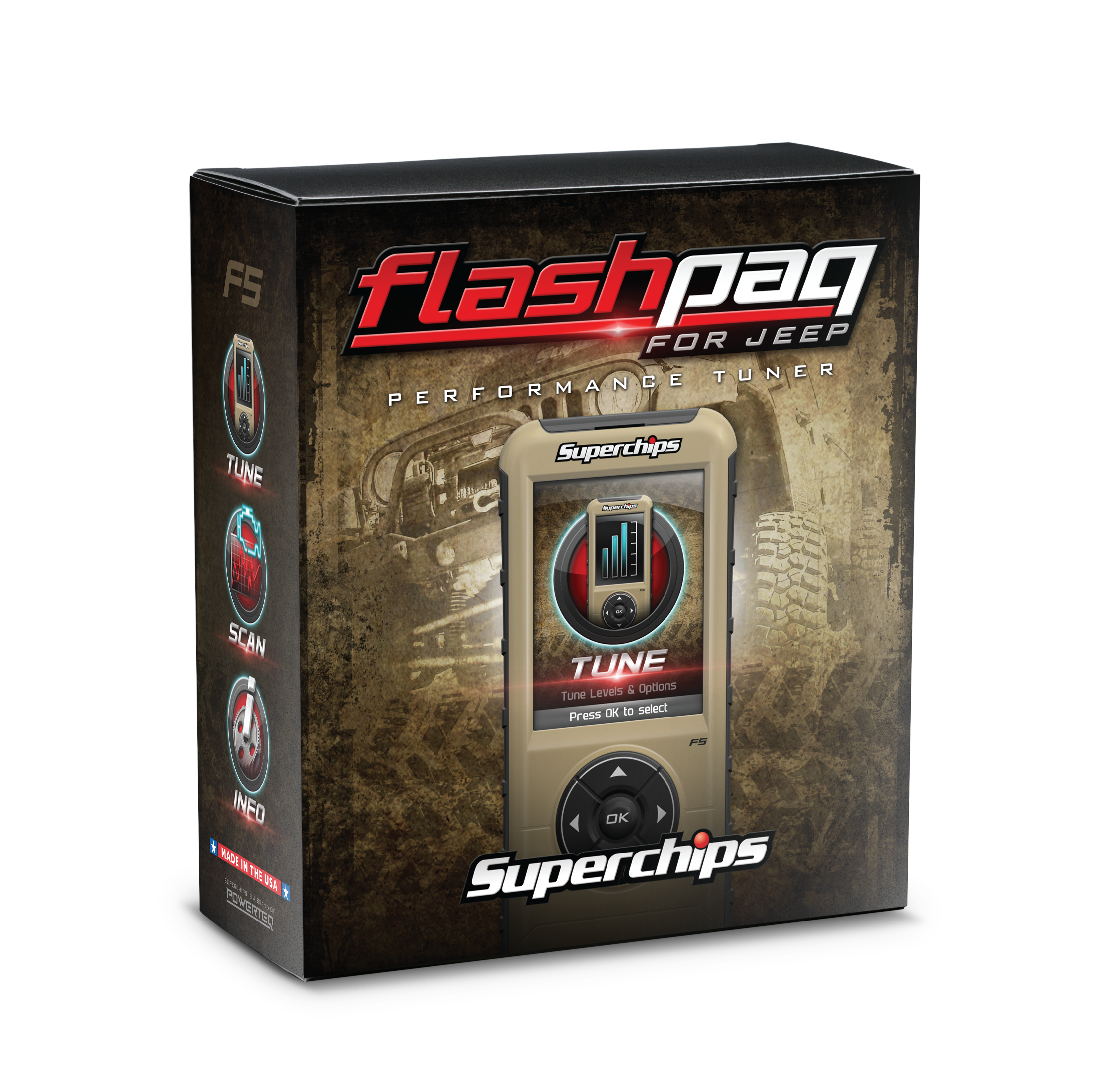 Flashpaq F5 Jeep 2018 JL G