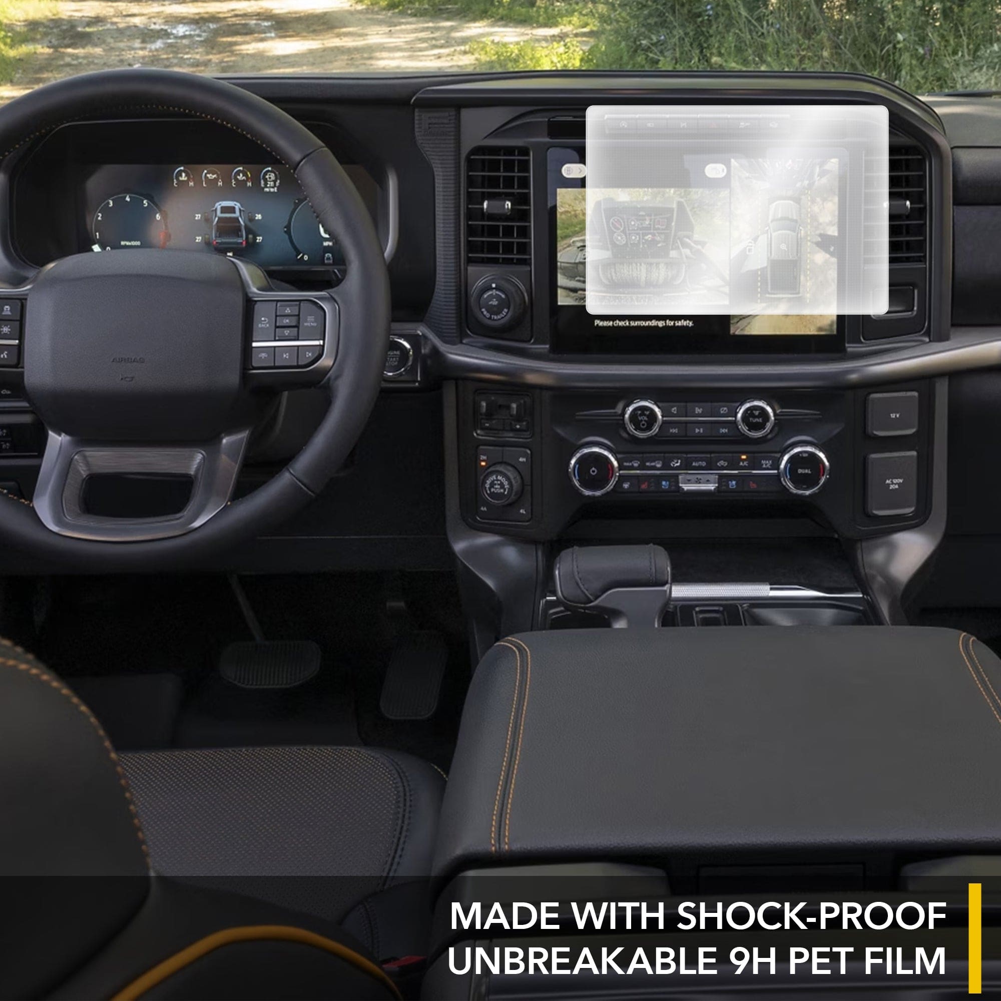 12" Screen Protector | Ford Bronco, F-150, F-150 Lightning (Pro & XLT) and more