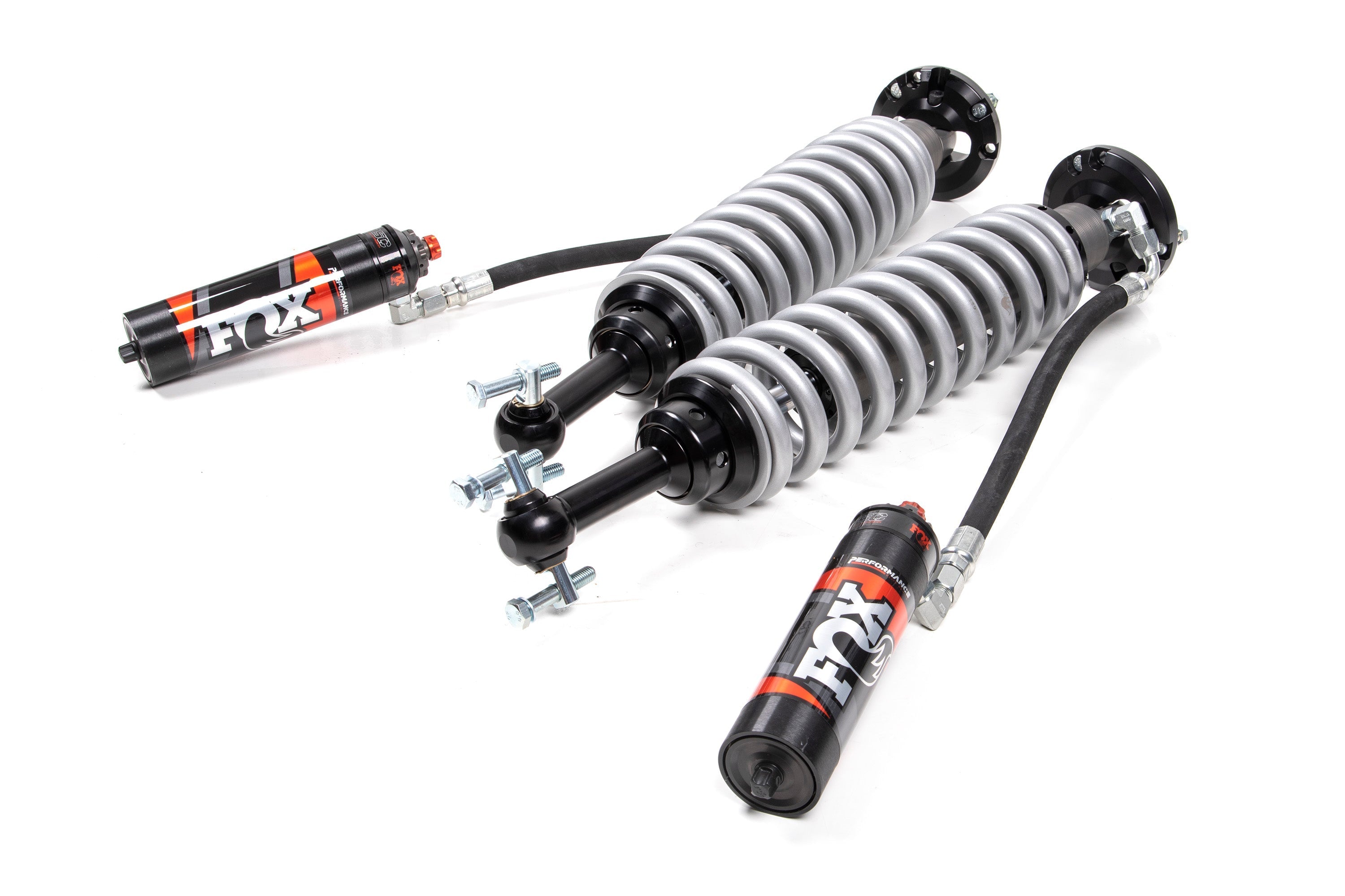 FOX 2.5 Coil-Over Shocks w/ DSC Reservoir Adjuster | 6 Inch Lift | Performance Elite Series | Ford F150 (15-25) 4WD